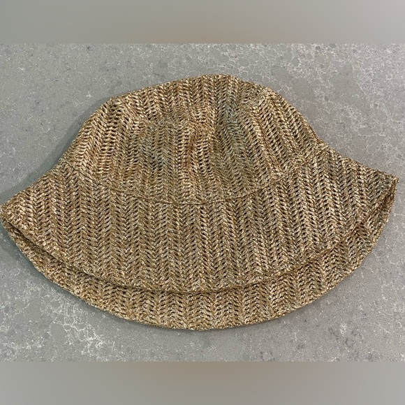 Gold Bucket Hat Size O/S - Picture 1 of 1
